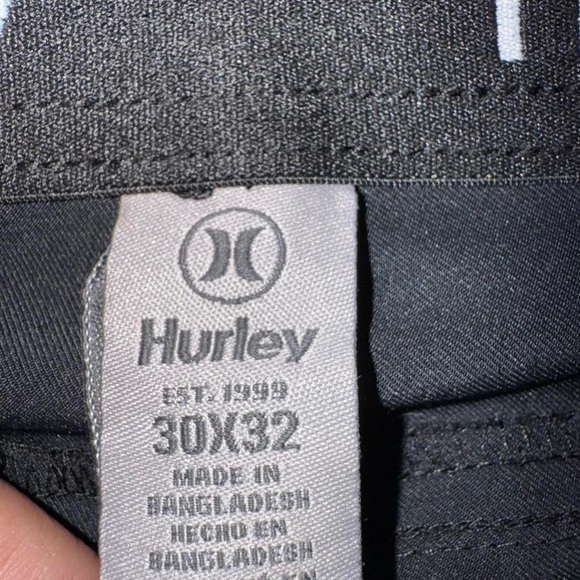 Hurley Men’s Black Stretch Slim Fit Pants Size 30x32 - Picture 3 of 6